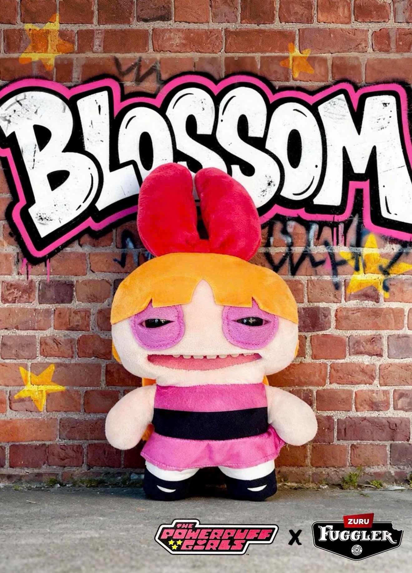 Fuggler Power Puff Girls - Thú Bông Quái Vật Răng Hô Fuggler x ZURU - Hình ảnh chi tiết 2