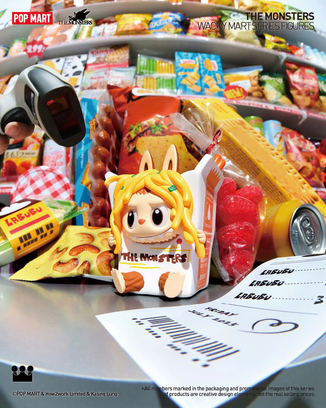 THE MONSTERS Wacky Mart Series Figures - Mô Hình Blind Box Chính Hãng Pop Mart