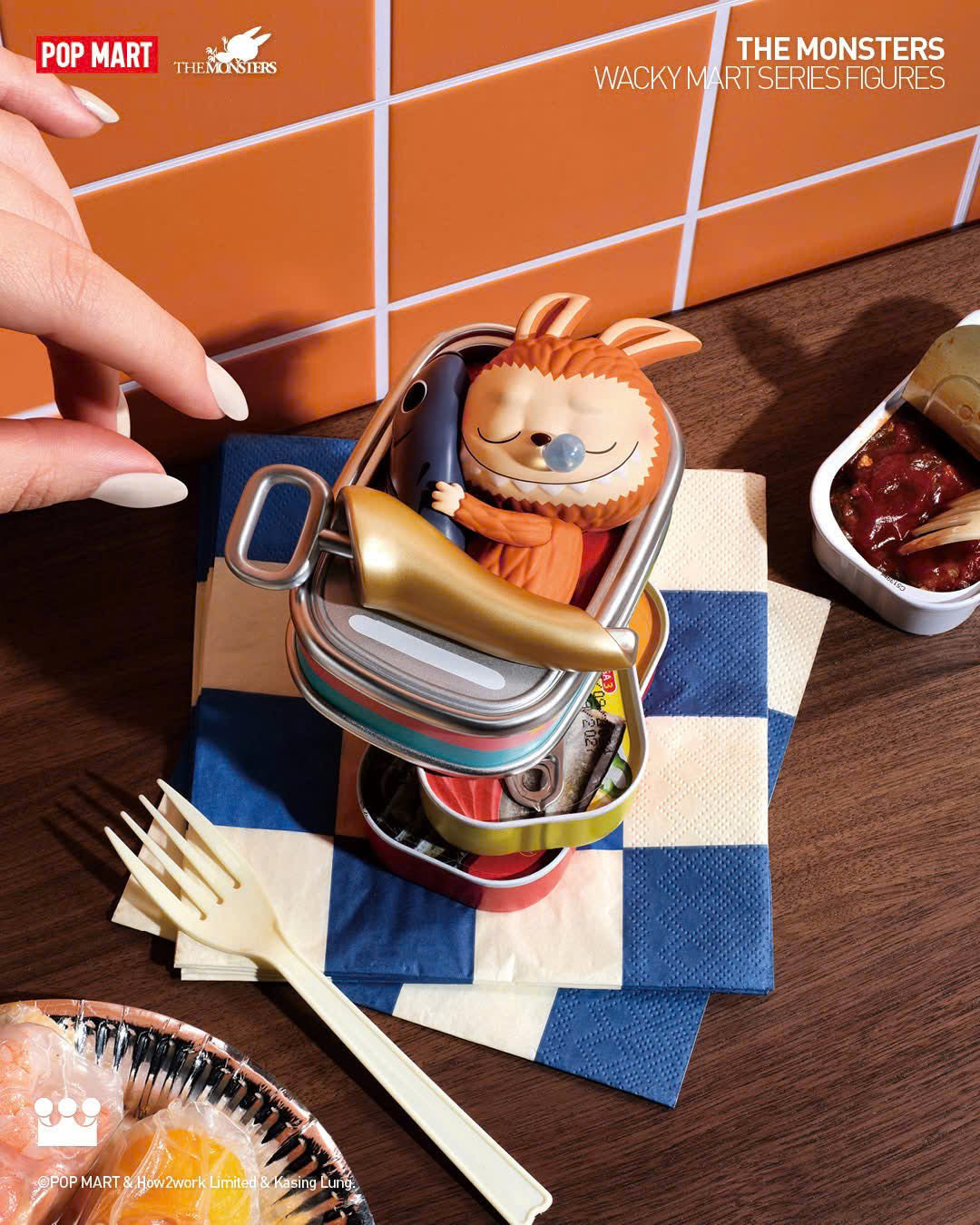 THE MONSTERS Wacky Mart Series Figures - Mô Hình Blind Box Chính Hãng Pop Mart