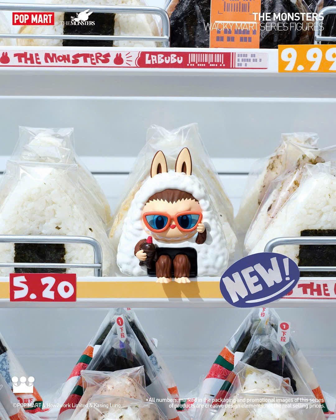 THE MONSTERS Wacky Mart Series Figures - Mô Hình Blind Box Chính Hãng Pop Mart