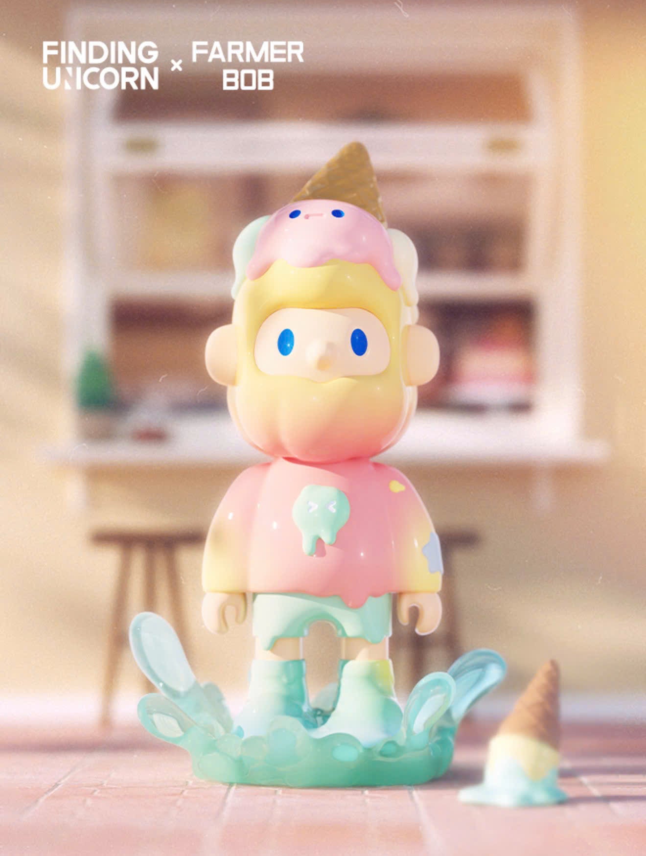 FINDING UNICORN FARMER BOB FLASH BACK Blind Box Series - Mô Hình Art Toy Farmer Bob - Finding Unicorn - Hình ảnh bổ sung 8