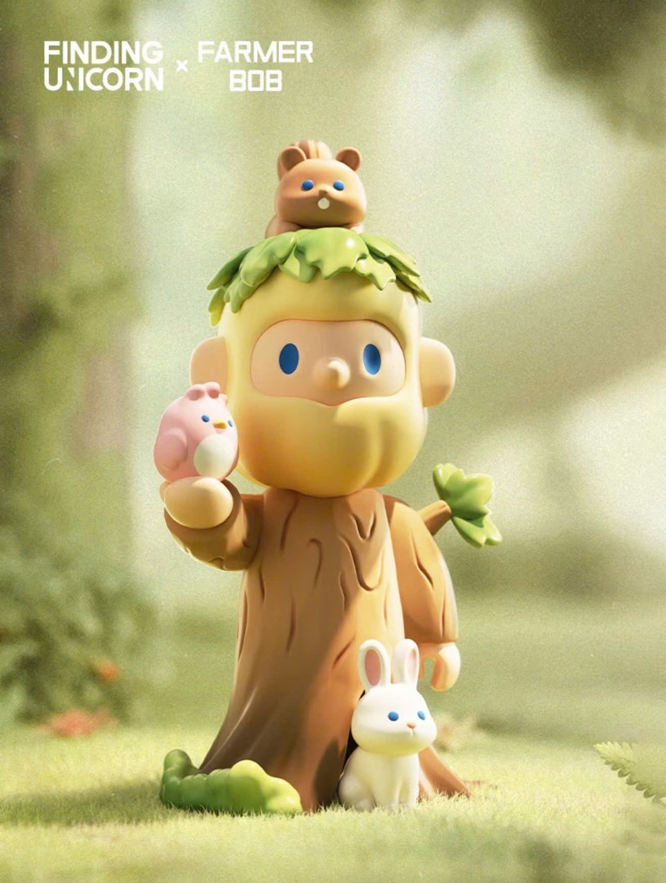 FINDING UNICORN FARMER BOB FLASH BACK Blind Box Series - Mô Hình Art Toy Farmer Bob - Finding Unicorn - Hình ảnh bổ sung 9