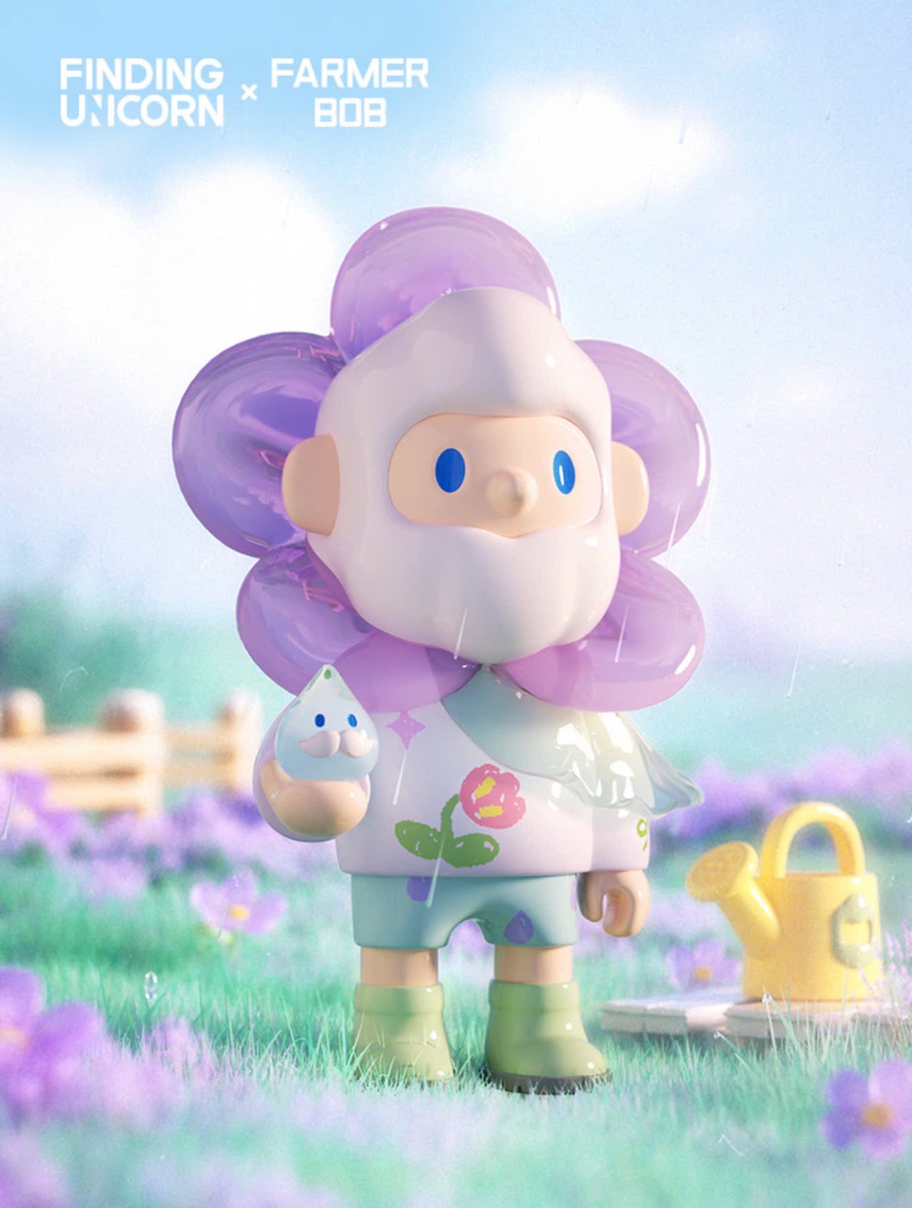 FINDING UNICORN FARMER BOB FLASH BACK Blind Box Series - Mô Hình Art Toy Farmer Bob - Finding Unicorn Finding Unicorn - ảnh 3
