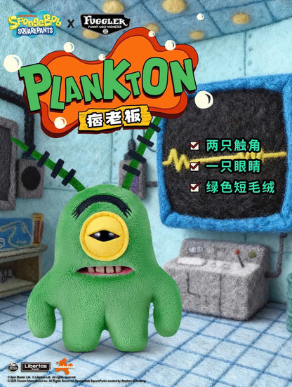 Fuggler Spongebob Keyrings - Móc Khóa Gấu Bông Răng Thưa - ZURU