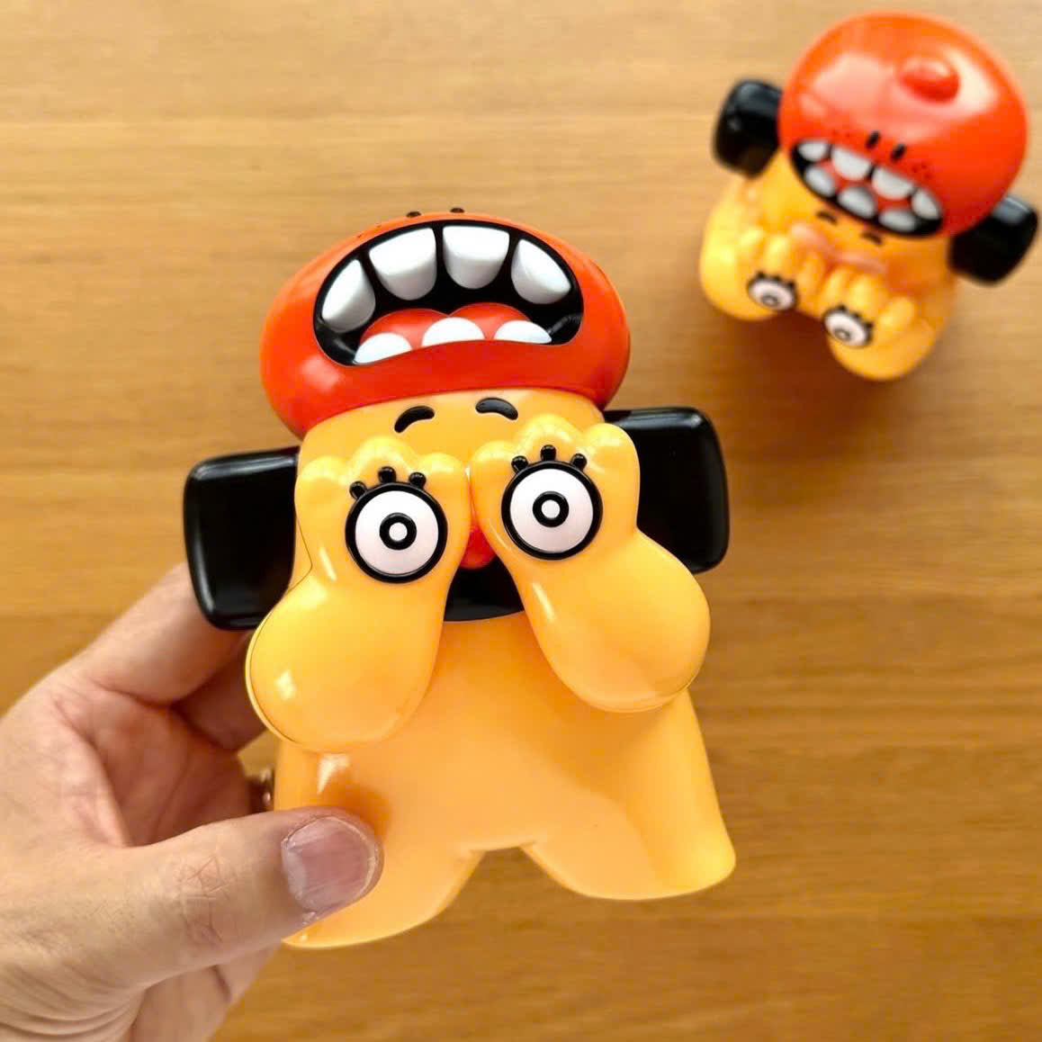 Ohige no Pon x Grape Brain Figurine - Mô Hình Sofubi Nghệ Thuật Chính Hãng - Góc nhìn khác 3