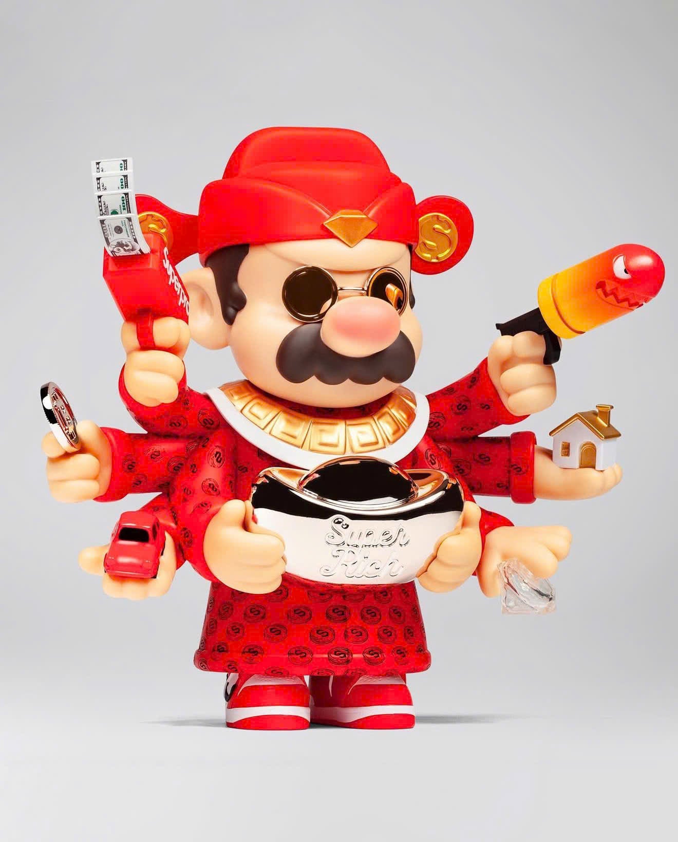 SUP PRO ESNTL // ENDLESS GOW Mô Hình Art Toy Giới Hạn Fools Paradise - Góc nhìn khác 3