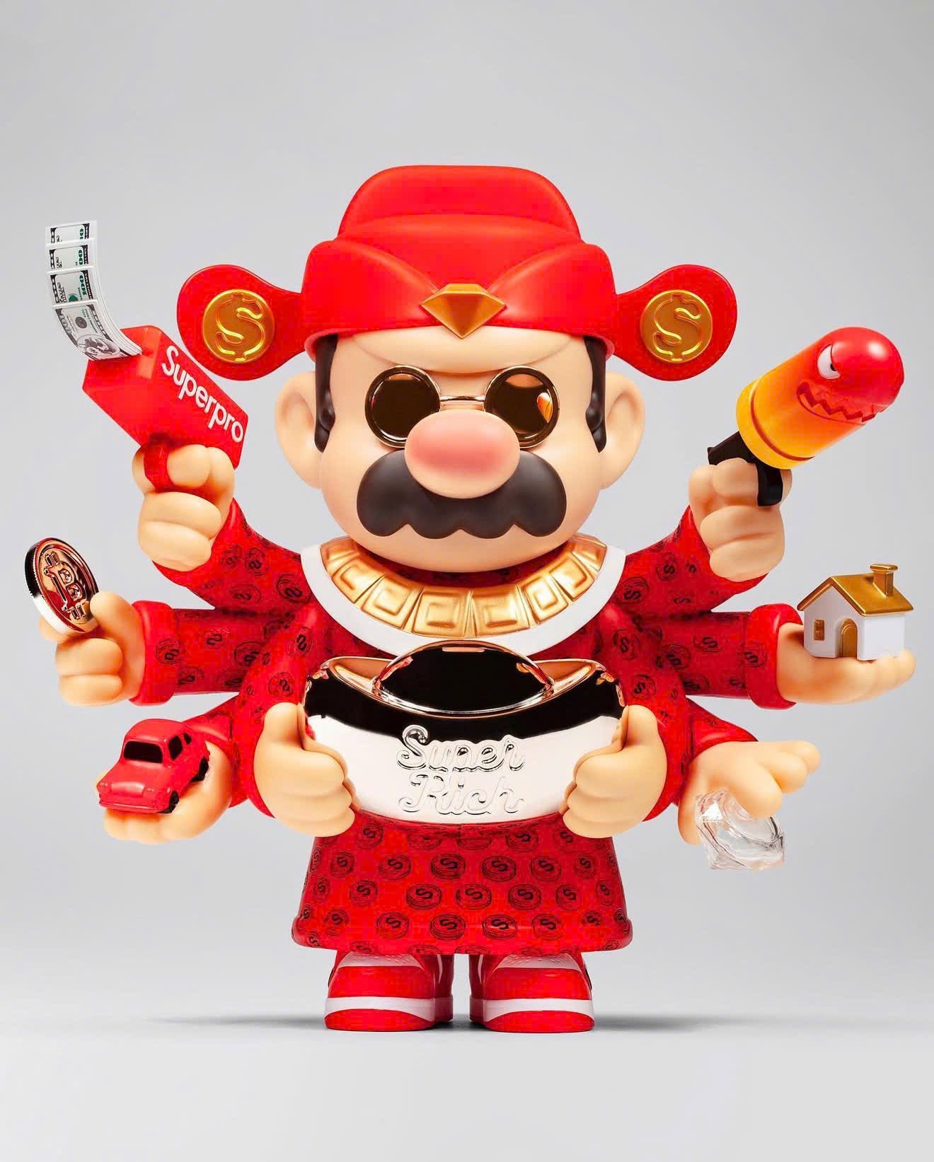 SUP PRO ESNTL // ENDLESS GOW Mô Hình Art Toy Giới Hạn Fools Paradise - Hình ảnh sản phẩm