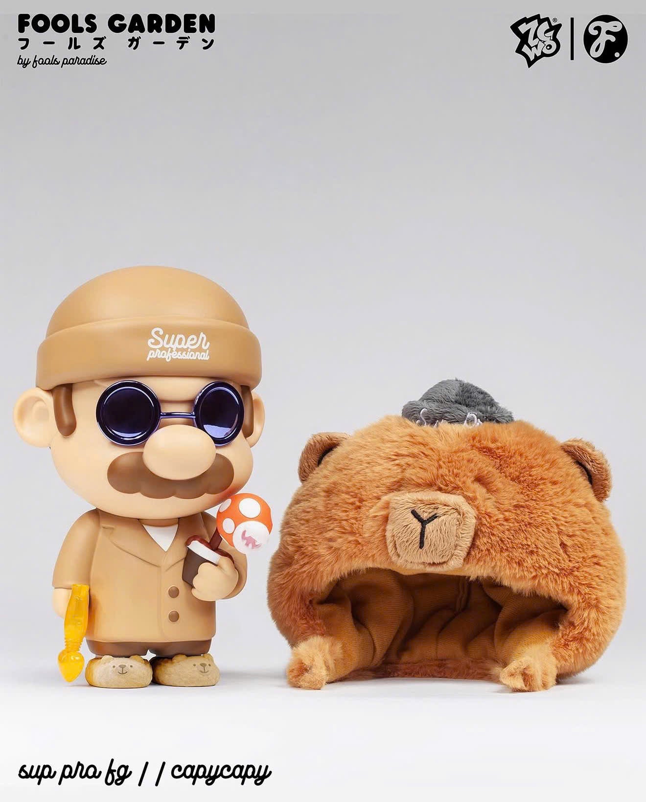 Sup. Pro. FG // Capycapy Mô Hình Art Toy Figure Giới Hạn Fools Paradise Fools Paradise - Limited Figure