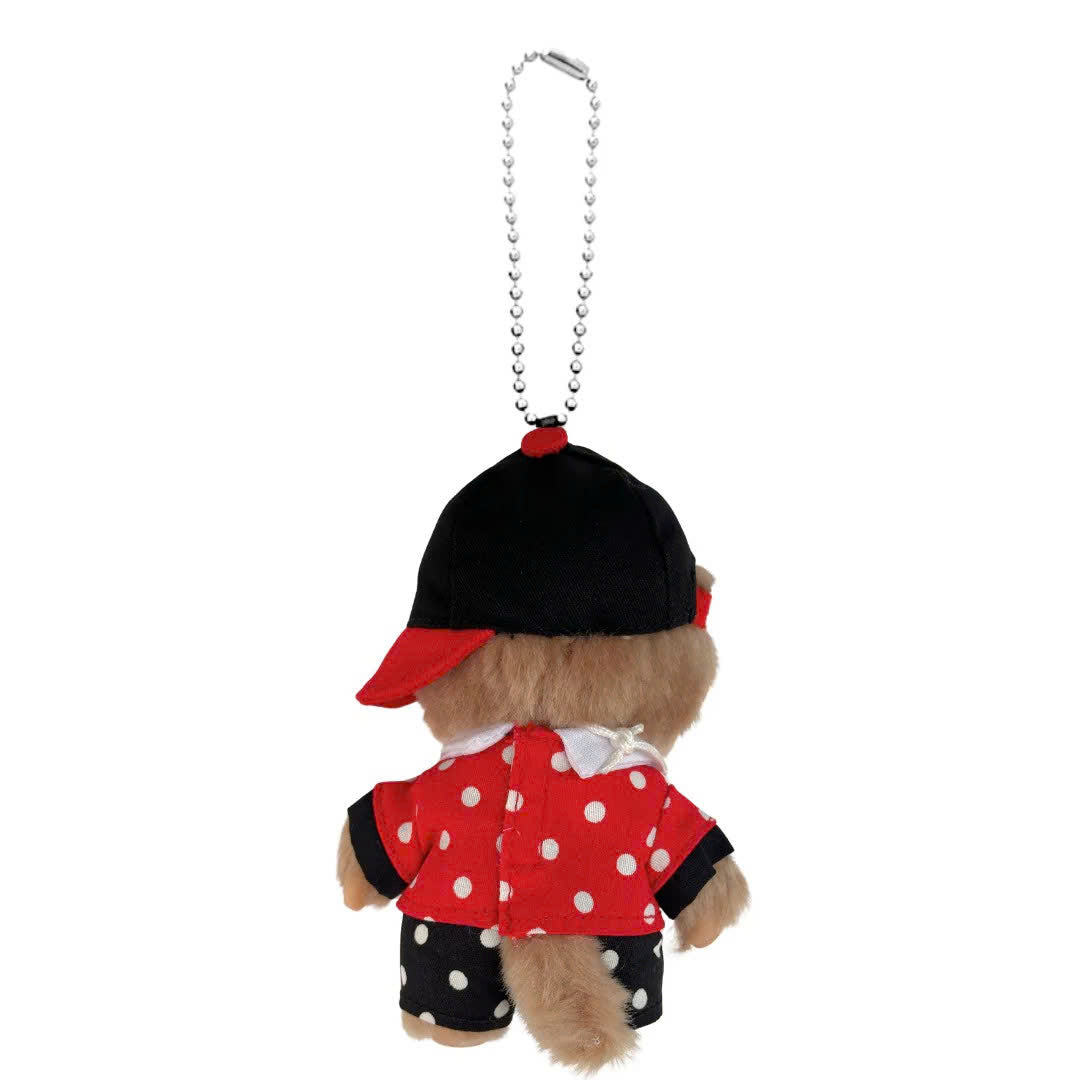 MONCHHICHI MAY YOUR WISH COME TRUE! BIG FACE SS 美(PRETTY) KEYCHAIN