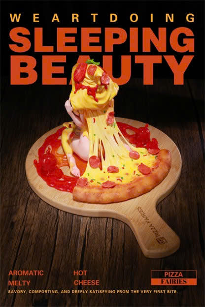 [Pre-order] Sleeping Beauty-Pizza Fairies-Cheese Supreme