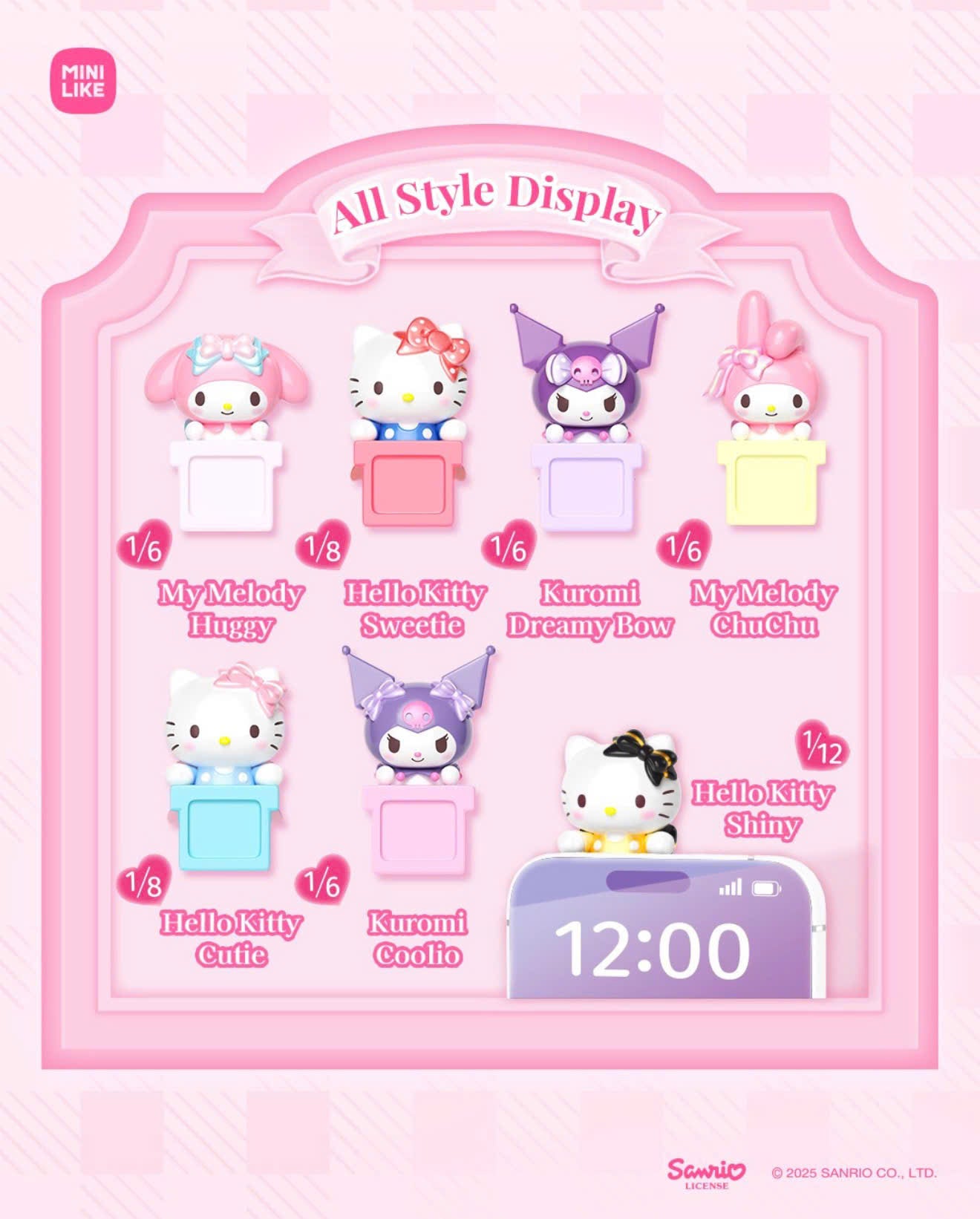 Sanrio characters - Bow Sweet Hearts Blind Box Series