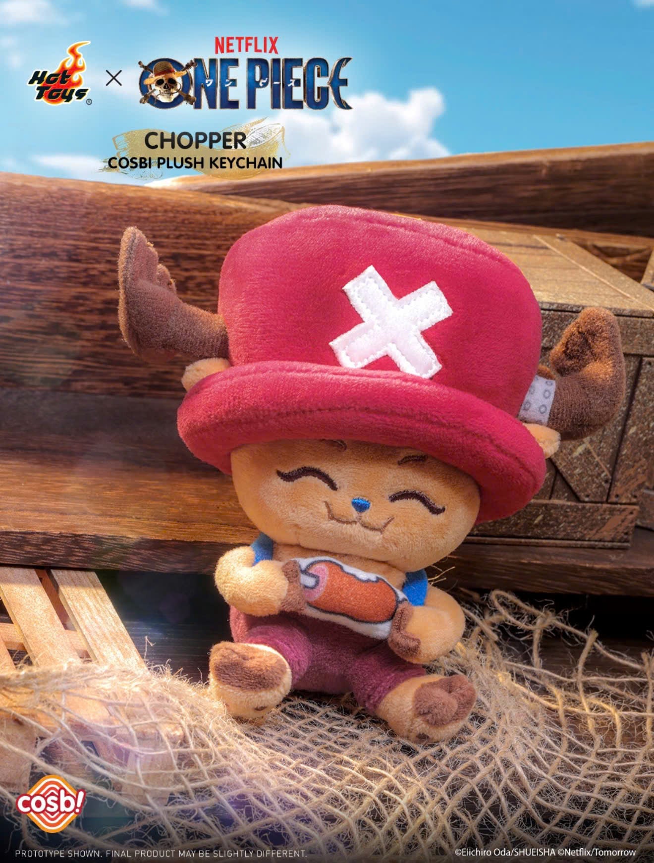 [Pre-order] One Piece Chopper Cosbi Plush Keychain Collection