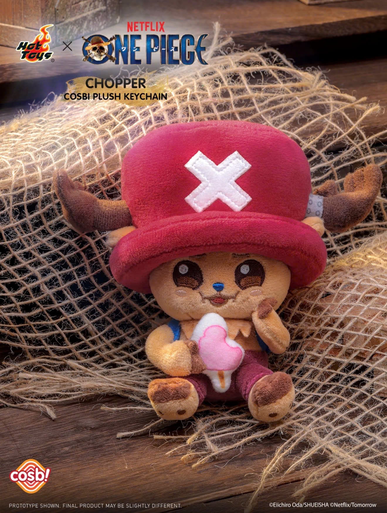 [Pre-order] One Piece Chopper Cosbi Plush Keychain Collection