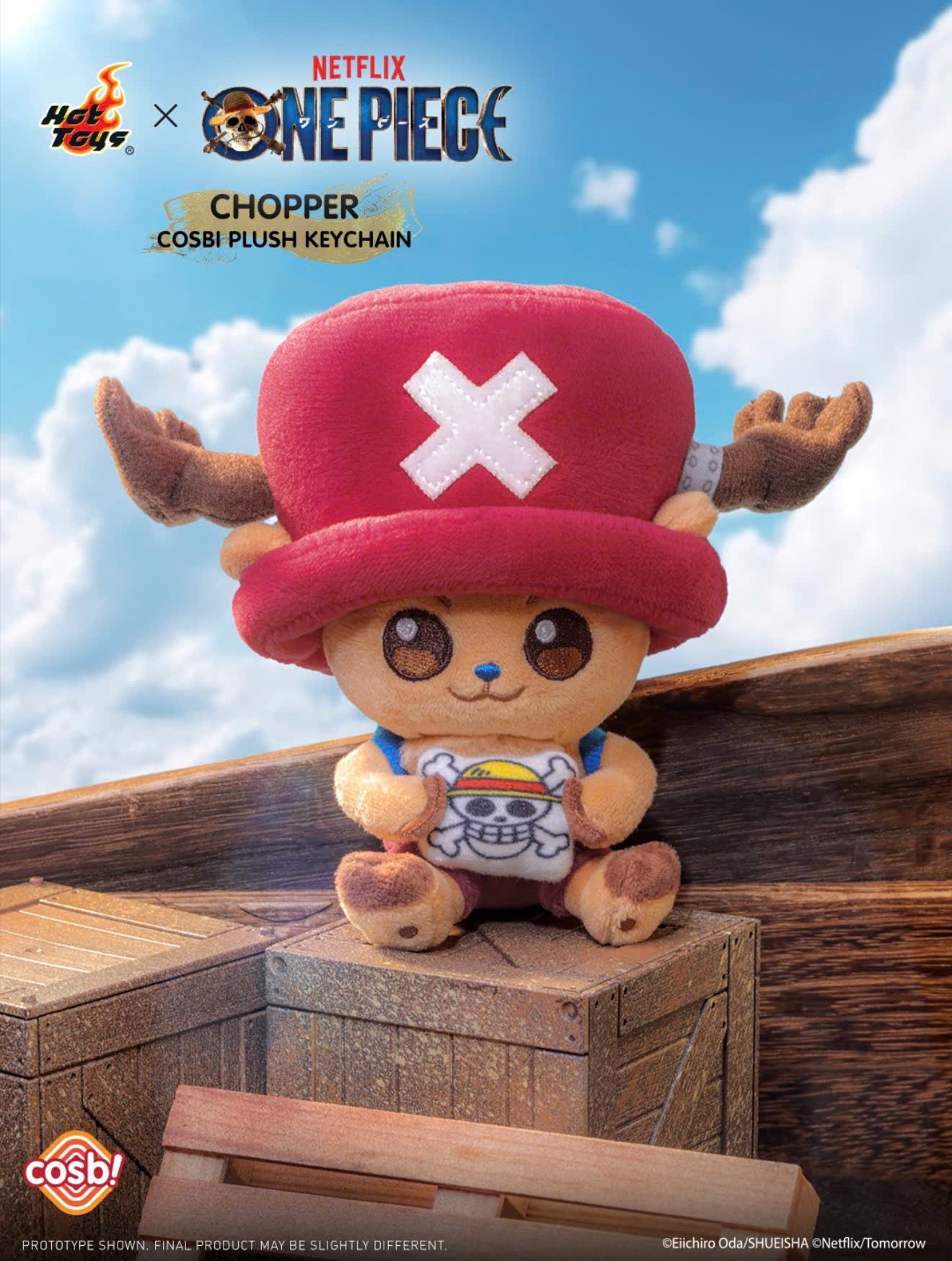 [Pre-order] One Piece Chopper Cosbi Plush Keychain Collection