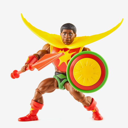 Masters of the Universe Origins Sun-Man Action Figure - Mô Hình Nhân Vật Sưu Tầm Mattel - Hình ảnh bổ sung 4
