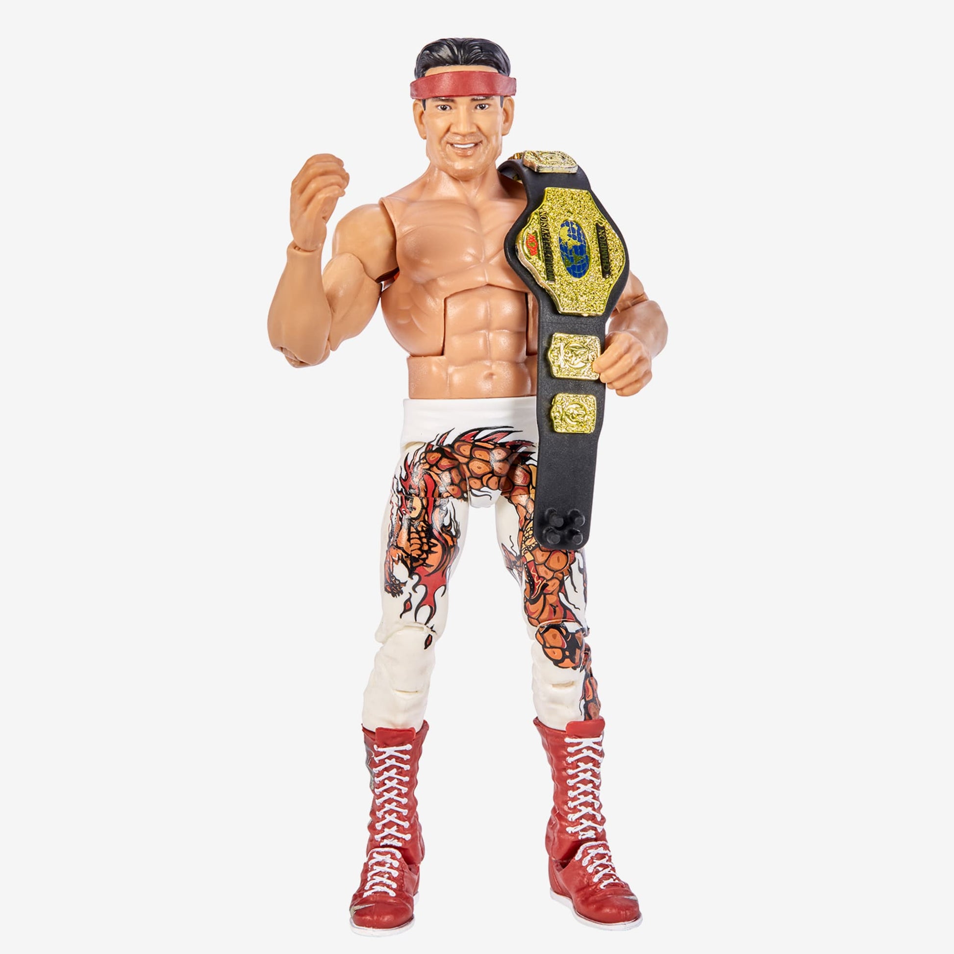 WWE Ricky "The Dragon" Steamboat Elite Collection Action Figure Mô Hình Nhân Vật WWE Mattel Elite Collection - Góc nhìn khác 3