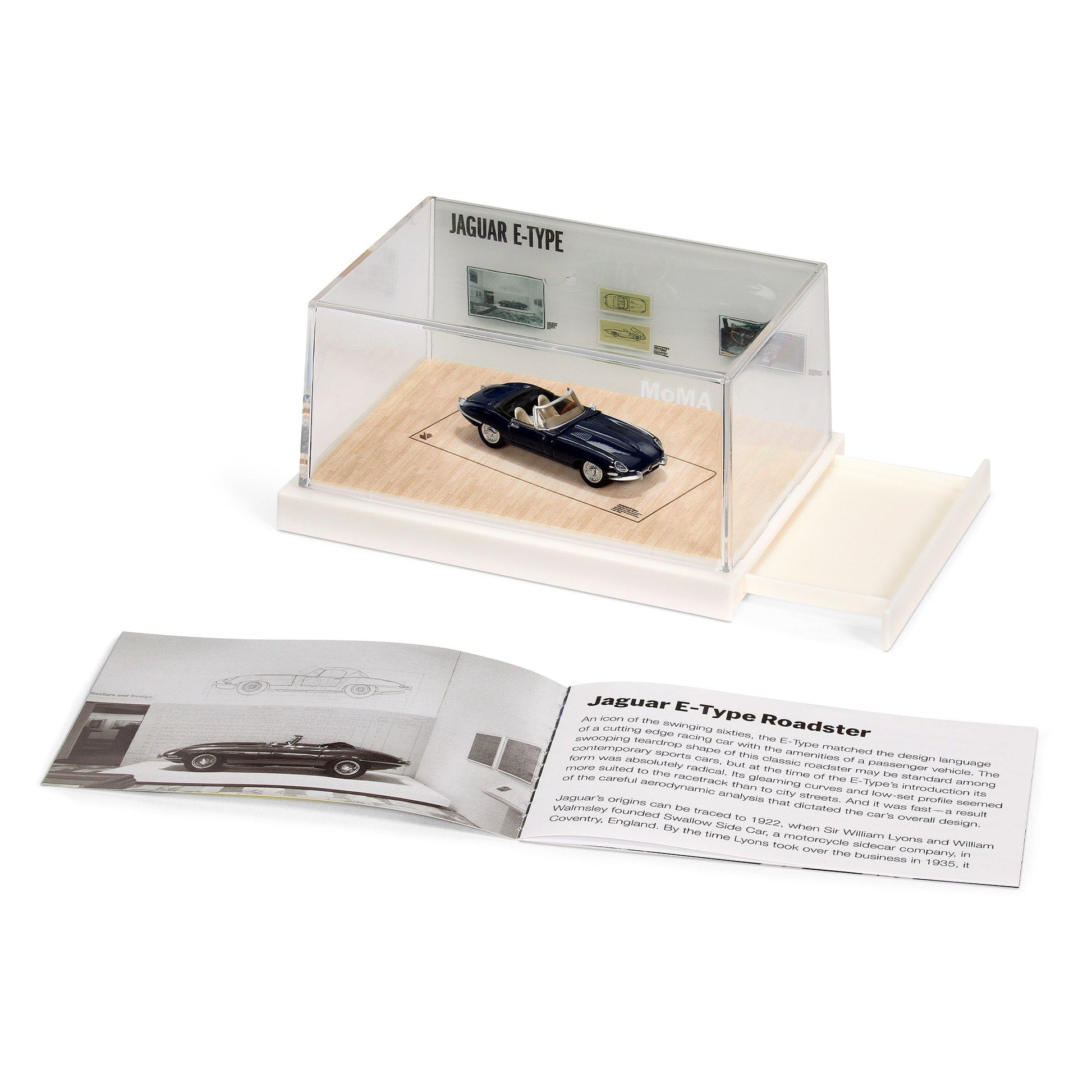 Hot Wheels x MoMA Jaguar E-Type Roadster