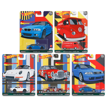 2021 HW Car Culture Mix 3: Deutschland Design - Bộ Xe Mô Hình Kim Loại 1:64 - Hot Wheels
