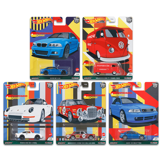 2021 HW Car Culture Mix 3: Deutschland Design - Bộ Xe Mô Hình Kim Loại 1:64 - Hot Wheels