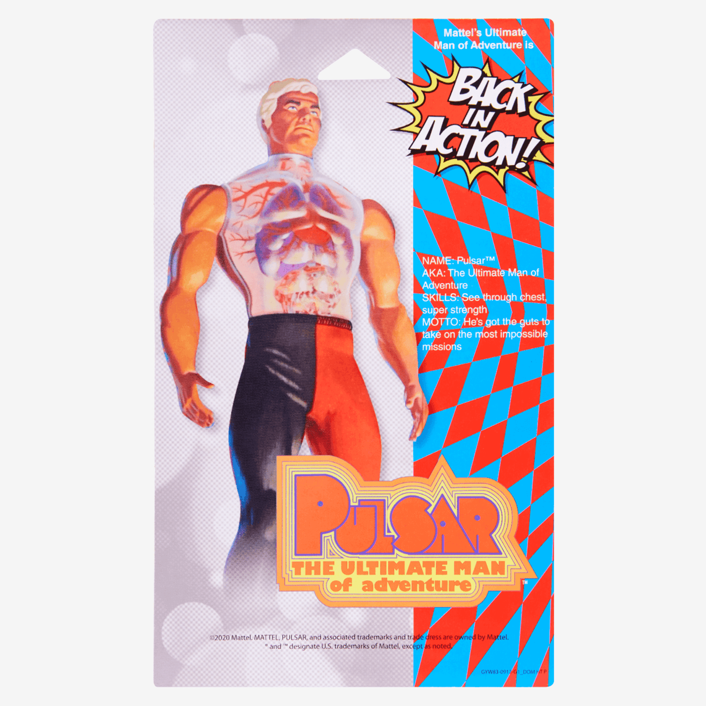 Back in Action! Major Matt Mason Big Jim & Pulsar Figures - Bộ 3 Mô Hình Hành Động Retro Mattel Creations Mattel Creations - 