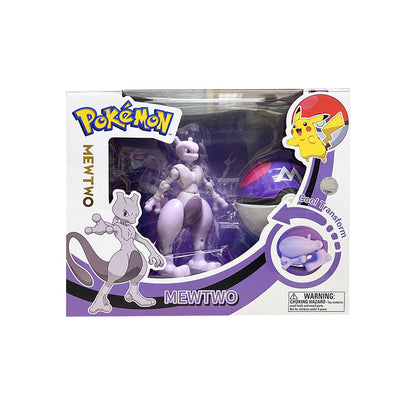 Pokemon Transformation Ball Mewtwo - Đồ chơi lắp ráp biến hình - POKEMON TOYS ZC8905E