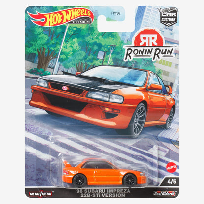 Hot Wheels Car Culture Subaru WRX STI 22B - Mô Hình Xe 1:64 Cao Cấp - Mattel - Hình ảnh sản phẩm