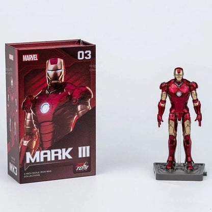 Mô hình Marvel - Iron Man Mark III - 4 Inch - ZD Toys - ZM21