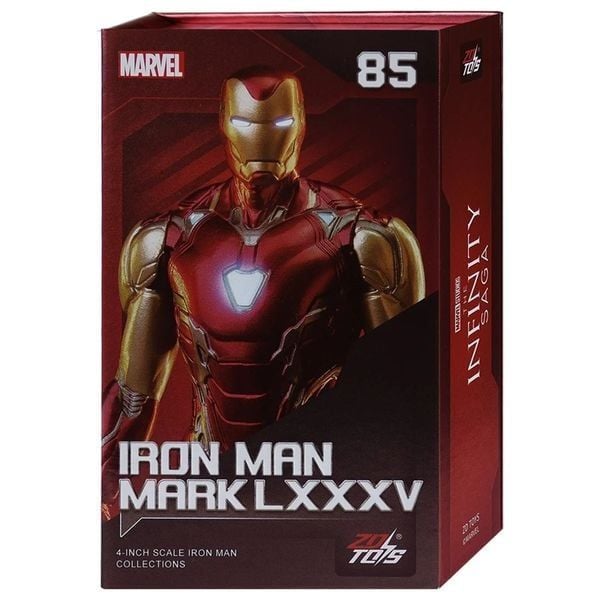 Mô hình Marvel - Iron Man Mark LXXXV MK85 (4 Inch) - ZD Toys - ZM30