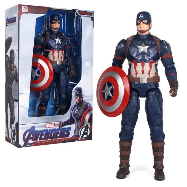 Mô Hình Marvel - Captain America (14 inch) - ZD Toys - ZM98