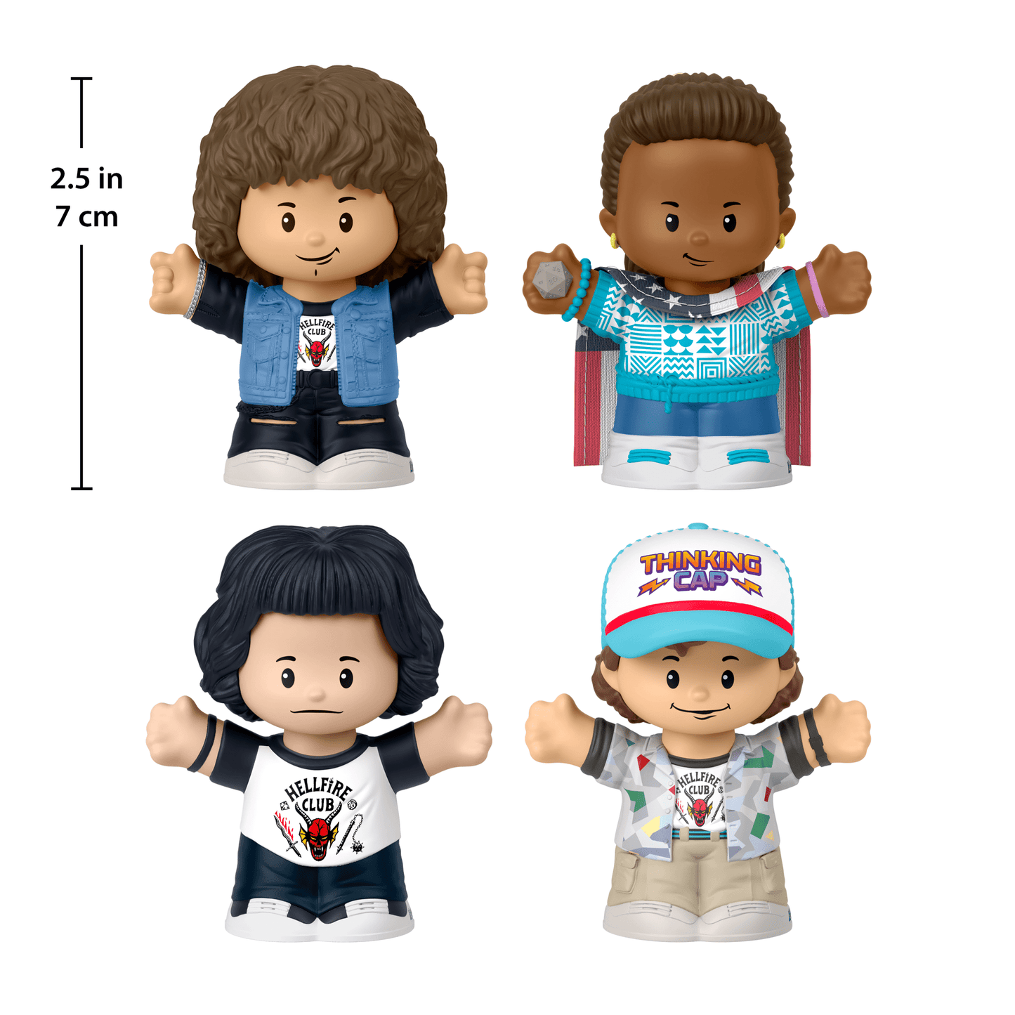 Little People Collector Stranger Things Hellfire Club Special Edition Set - Bộ Mô Hình Sưu Tầm Nhân Vật - Fisher-Price Fisher