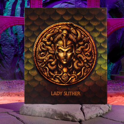 Masters of the Universe Origins Lady Slither Action Figure - Mô Hình Nữ Hoàng Rắn Snake Men - Mattel HPL12 Mattel - ảnh 3 - A