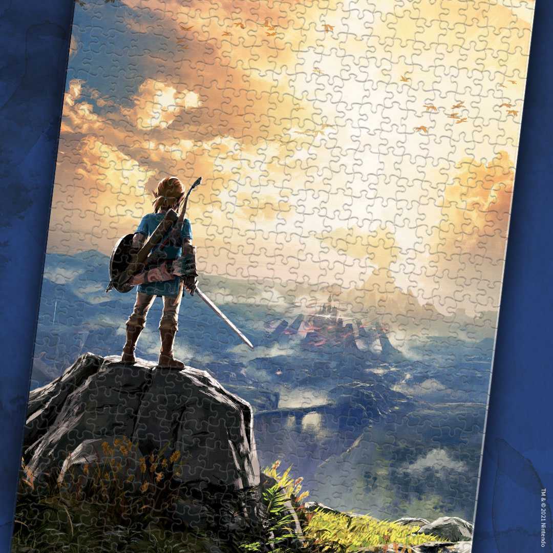 The Legend of Zelda™ "Breath of the Wild" 1000 Piece Puzzle - Bộ xếp hình 1000 mảnh - The Op Games