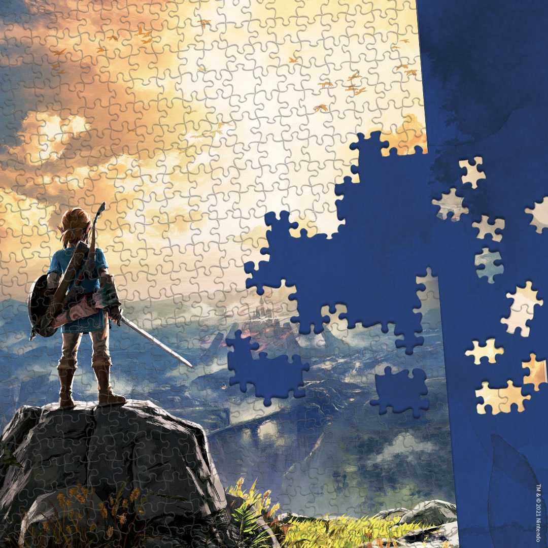 The Legend of Zelda™ "Breath of the Wild" 1000 Piece Puzzle - Bộ xếp hình 1000 mảnh - The Op Games