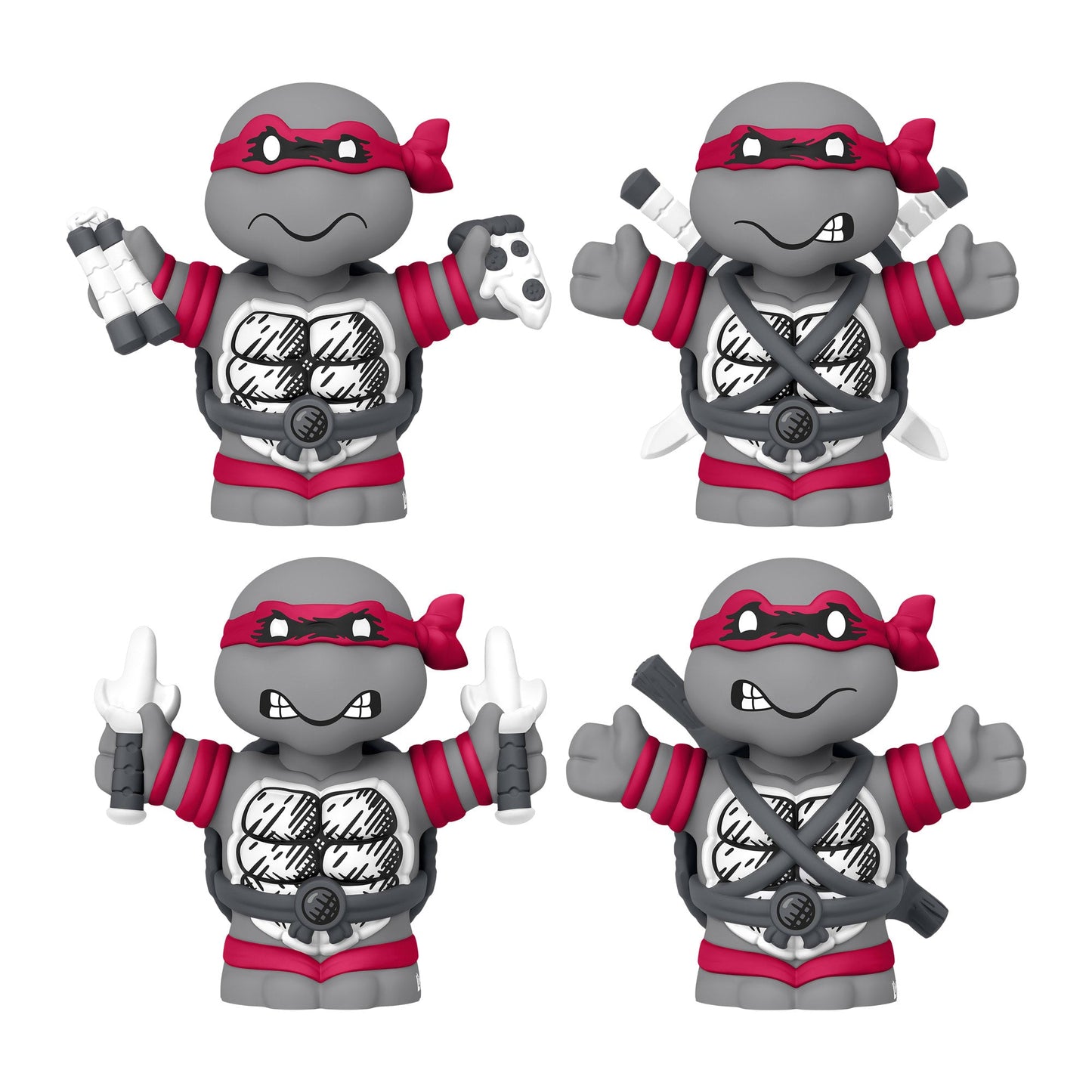 Little People Collector Teenage Mutant Ninja Turtles: Origins Special Edition Figure Set - Bộ Mô Hình Rùa Ninja Sưu Tập - Mat