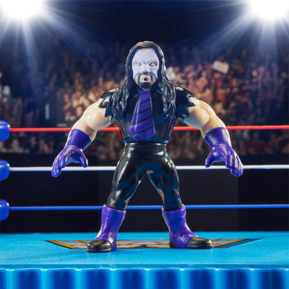 WWE Retro Action Figures 4-Pack Bundle - Bộ 4 Mô Hình Đồ Chơi Sưu Tầm - Mattel Creations Exclusive Wave 4 - Góc nhìn khác 3
