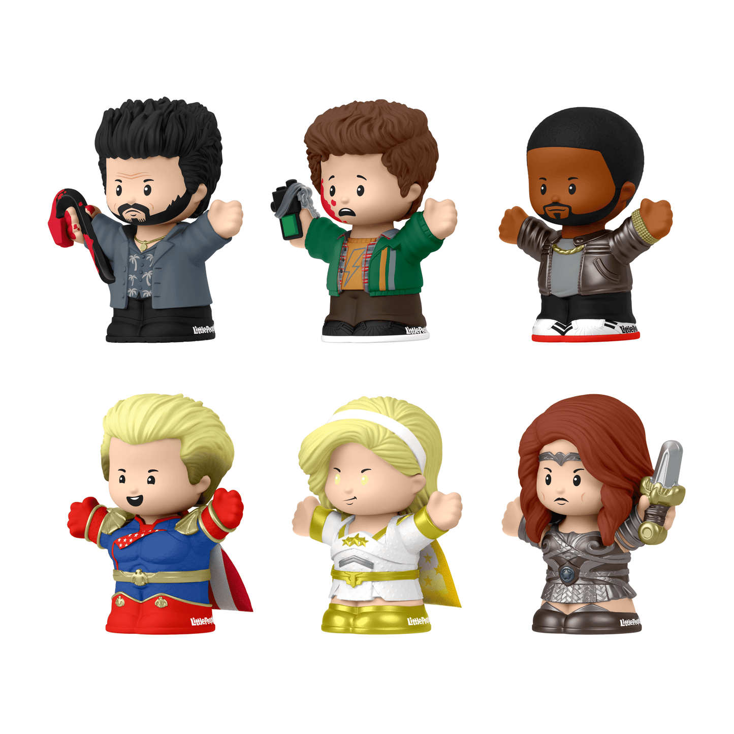 Little People Collector The Boys Special Edition Set - Bộ 6 Mô Hình Nhân Vật Cao Cấp - Mattel Creations Mattel Creations - ản