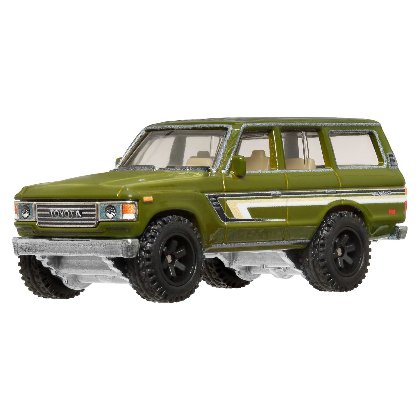 Hot Wheels Car Culture Circuit Legends Toyota Land Cruiser FJ60 - Mô hình xe sắt cao cấp 1:64 Mattel - Góc nhìn khác 3