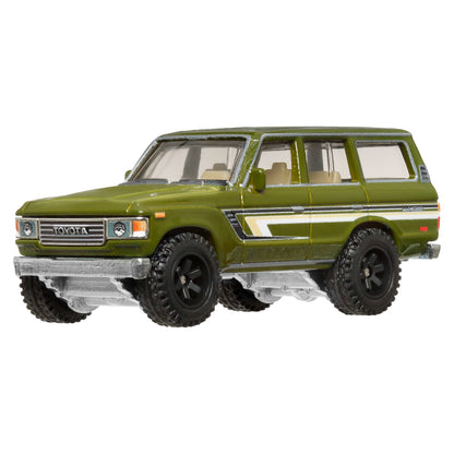 Hot Wheels Car Culture Circuit Legends Toyota Land Cruiser FJ60 - Mô hình xe sắt cao cấp 1:64 Mattel - Góc nhìn khác 3