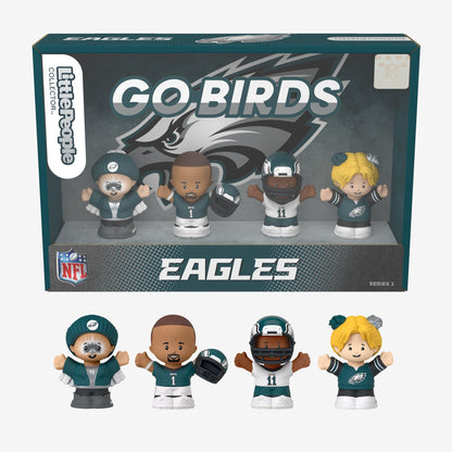 Little People Collector x NFL Philadelphia Eagles Set - Bộ Mô Hình Nhân Vật Philadelphia Eagles - Mattel - Hình ảnh bổ sung 4