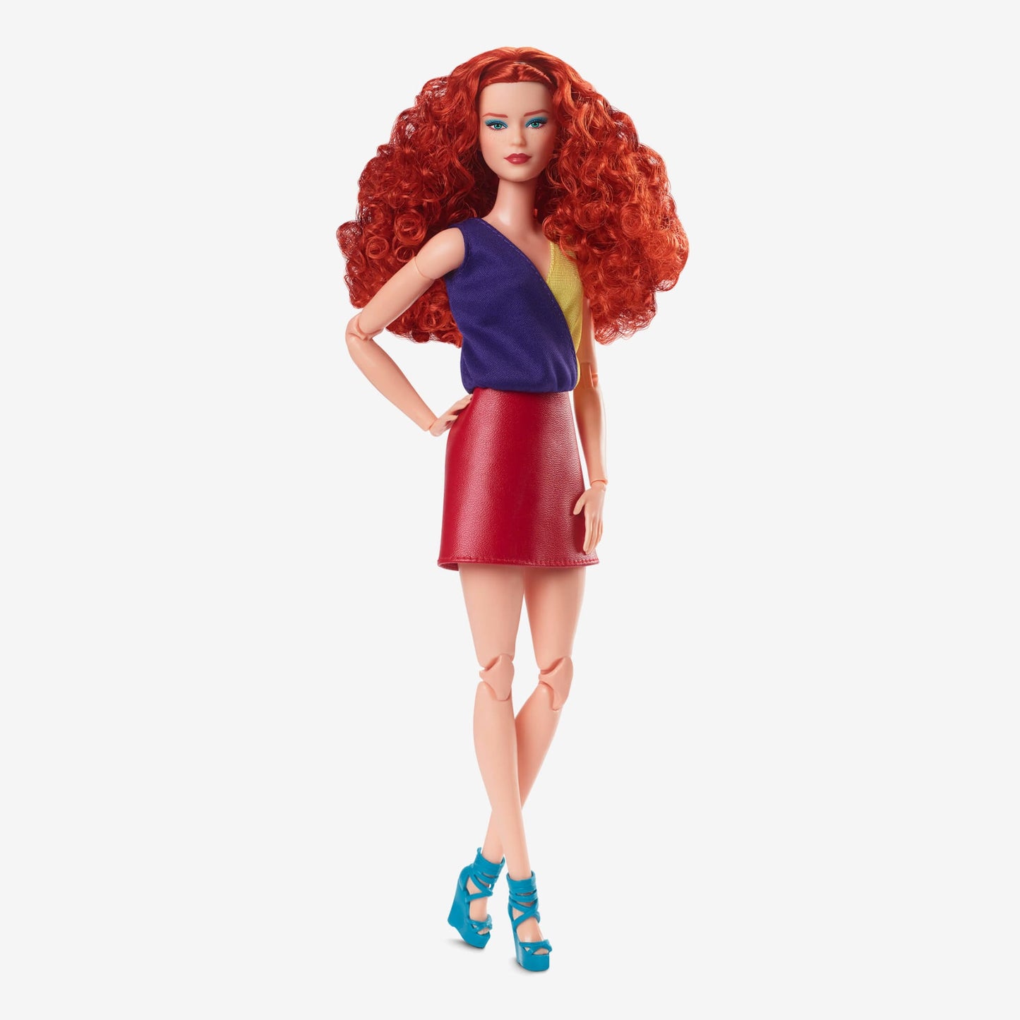 Barbie Looks Doll (Original, Curly Red Hair) Búp bê sưu tầm thời trang #13 Barbie Signature HJW80 - Hình ảnh chi tiết 2