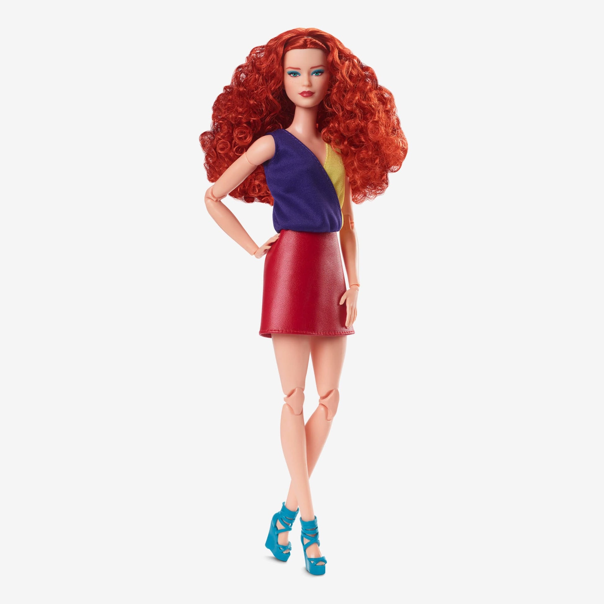 Barbie Looks Doll (Original, Curly Red Hair) Búp bê sưu tầm thời trang #13 Barbie Signature HJW80 - Hình ảnh chi tiết 2