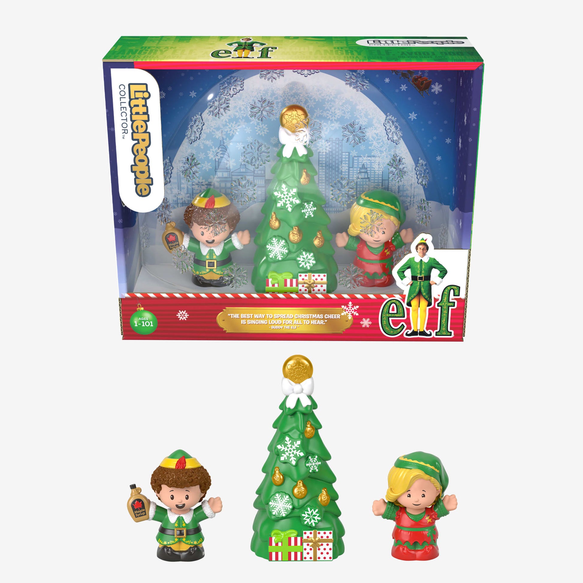 Little People Collector Elf Figure Set - Bộ Mô Hình Nhân Vật Phim Elf - Fisher-Price - Hình ảnh sản phẩm