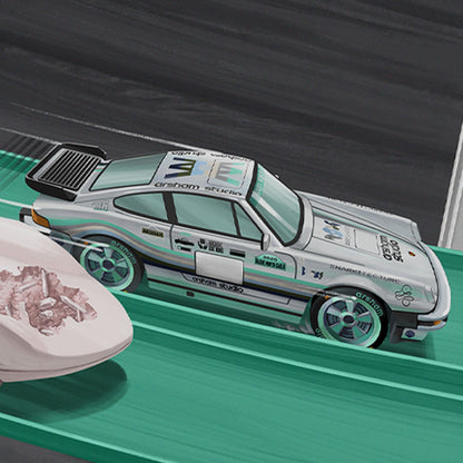 Hot Wheels x Daniel Arsham Legends Archive Lap 3 Poster - Áp Phích Nghệ Thuật Sưu Tầm - Hot Wheels - Hình ảnh bổ sung 4