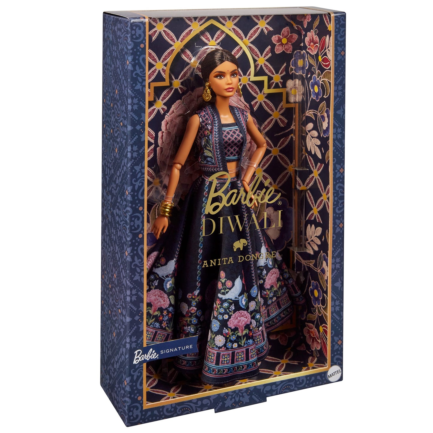 Diwali Barbie Doll by Anita Dongre - Búp Bê Barbie Sưu Tầm Lễ Hội Ánh Sáng - Barbie Signature