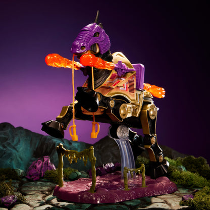Masters of the Universe Origins Night Stalker Vehicle Mô Hình Chiến Mã Bọc Giáp Mattel HTM99 - Góc nhìn khác 3