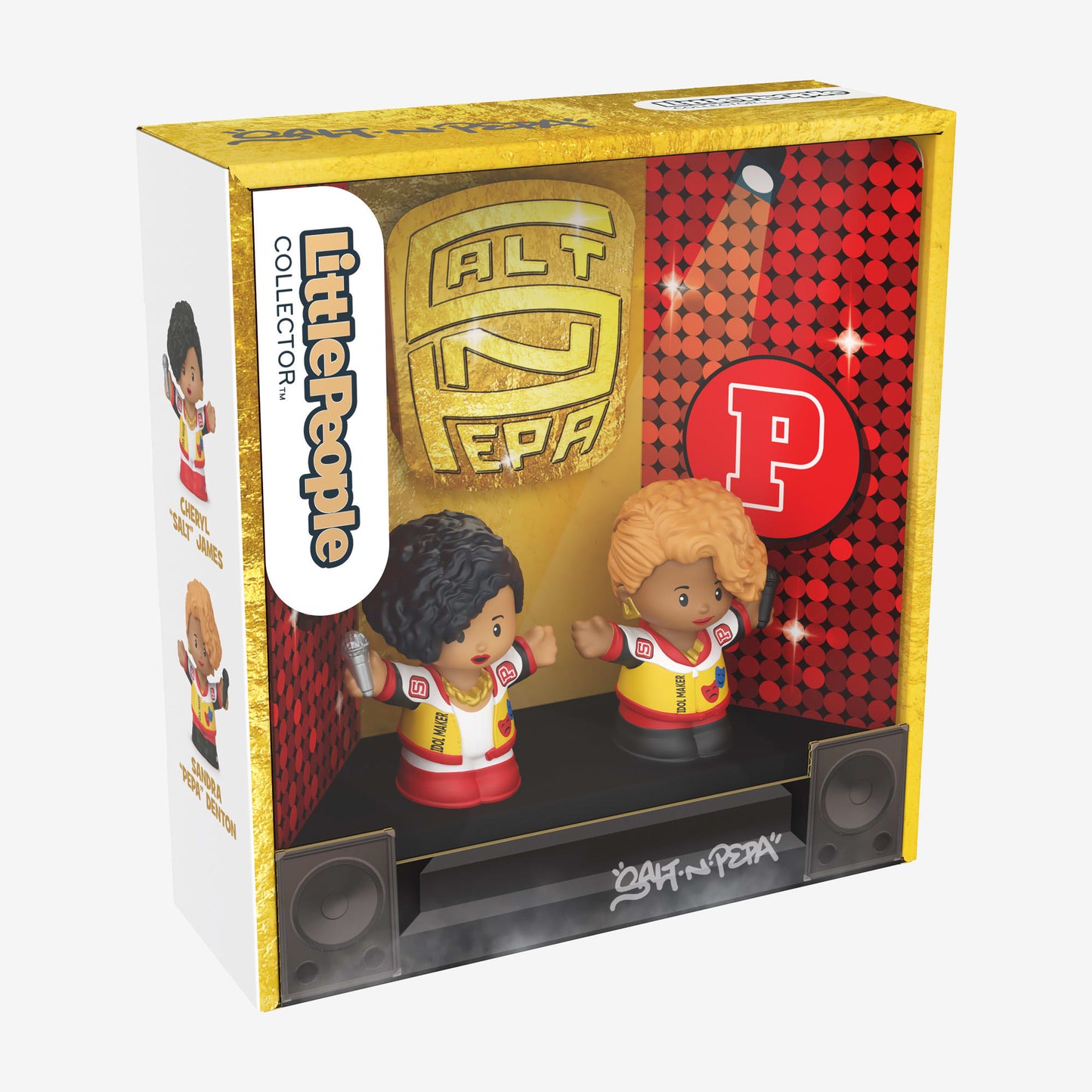 Little People Collector Salt-N-Pepa Special Edition Set - Bộ Mô Hình Figure Nhân Vật Hip-hop Mattel