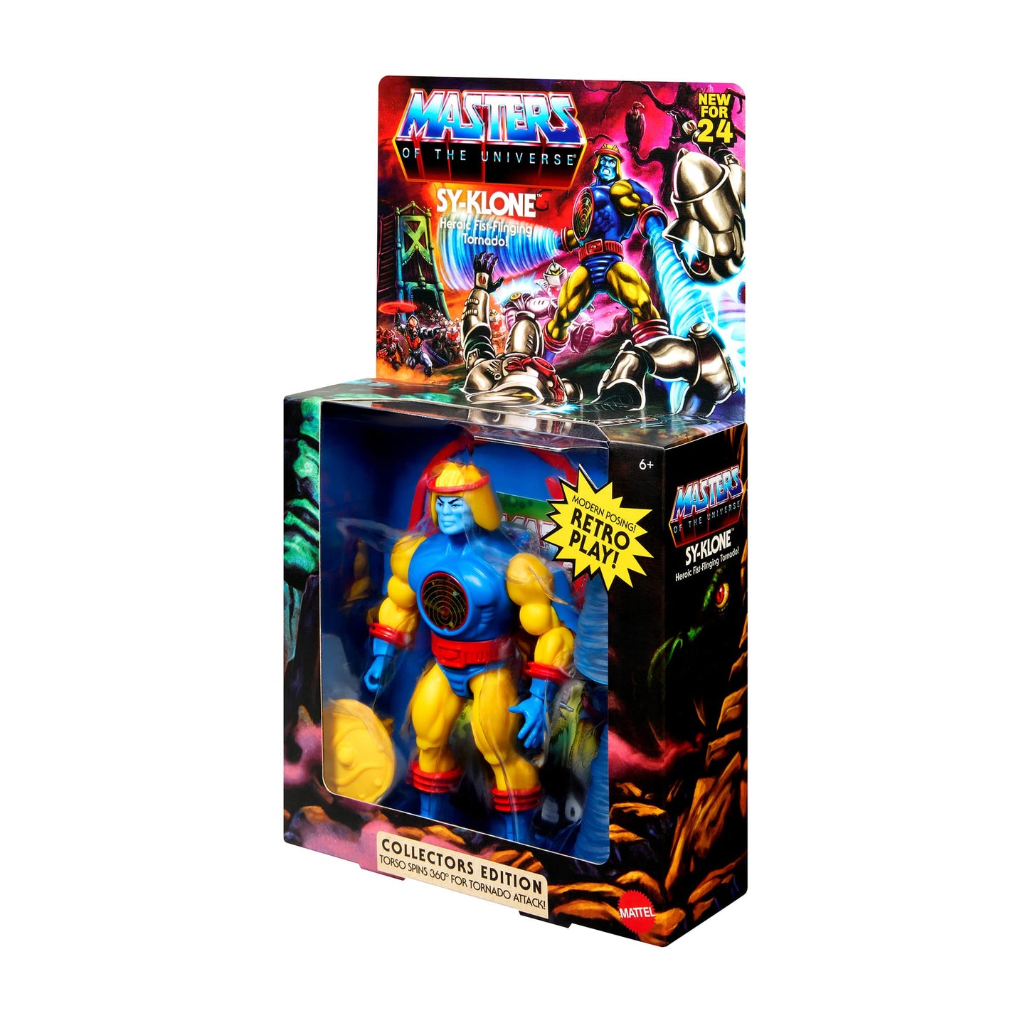 Masters of the Universe Origins Sy-Klone Figure - Mô Hình Hành Động HTM97 Mattel Mattel - ảnh 7 - Action Figure