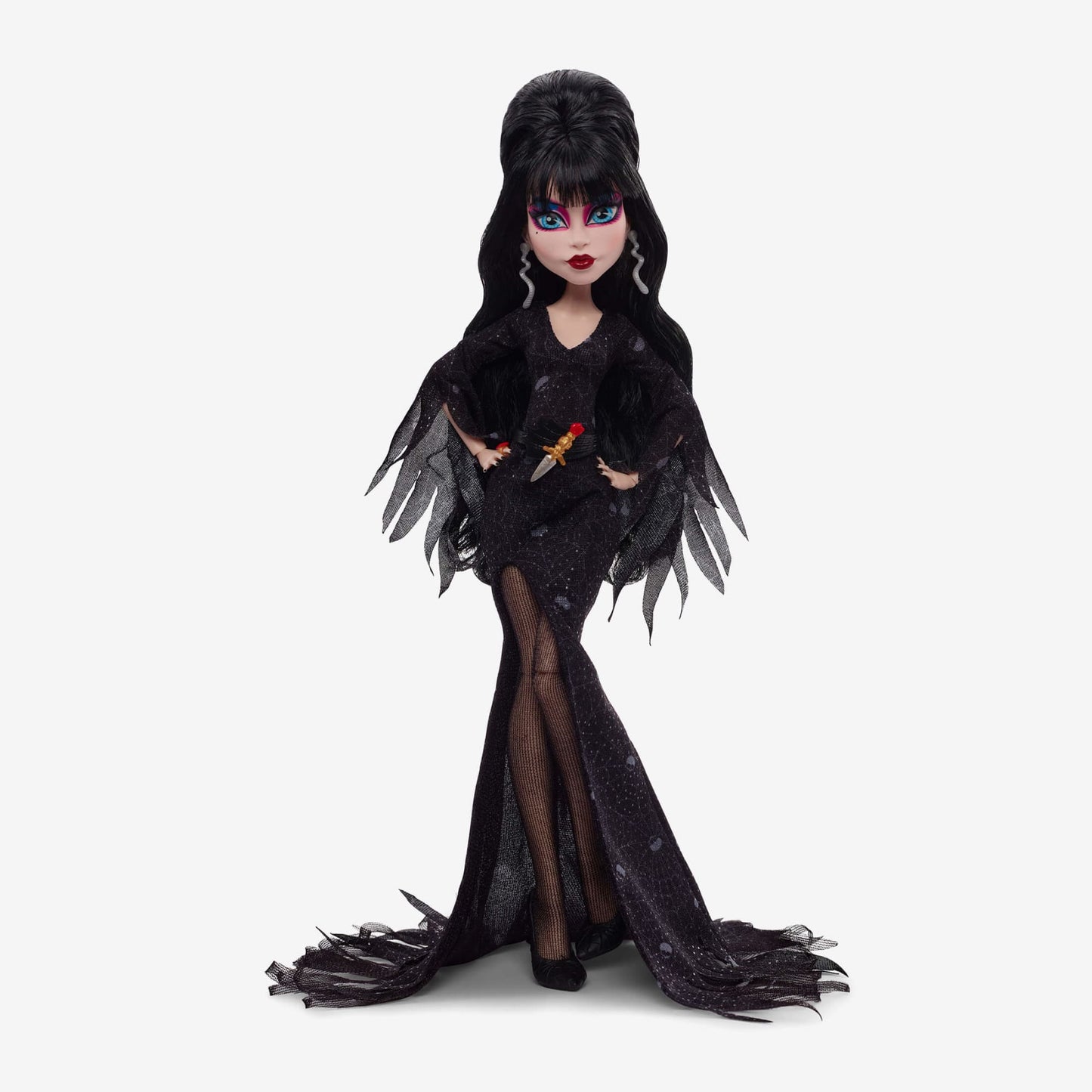 Monster High Skullector Elvira Doll - Búp Bê Sưu Tầm Cao Cấp - Mattel HLP89 - Hình ảnh sản phẩm