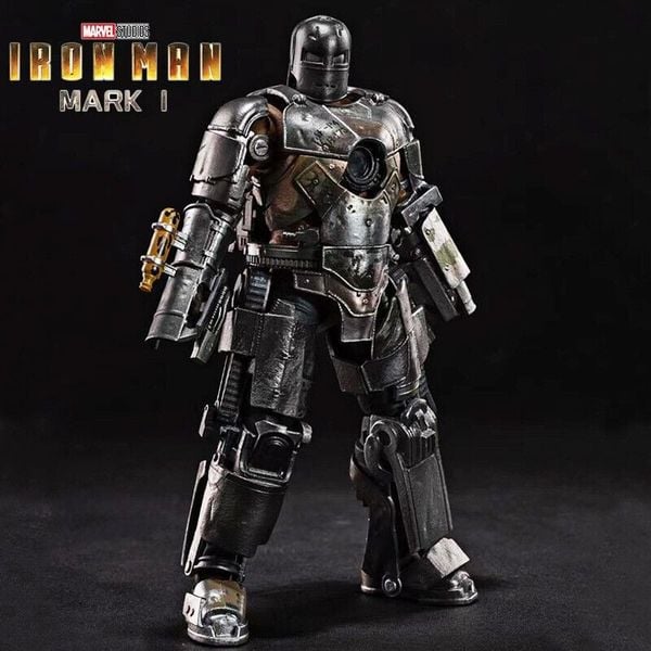 Mô Hình Marvel - Iron Man Mark I MK1 (7 Inch) - ZD Toys 1906 - ZM58