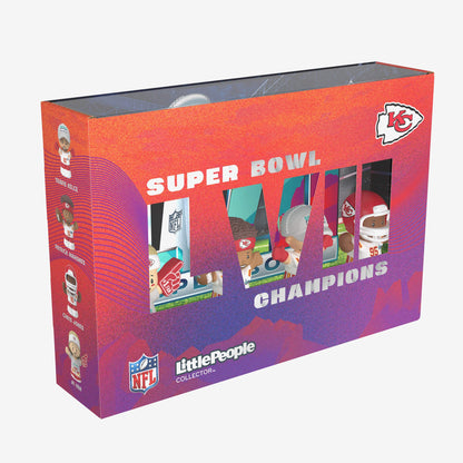 Little People Collector Super Bowl LVII Champions Set Kansas City Chiefs - Bộ Mô Hình Figure NFL - Mattel - Hình ảnh bổ sung 7